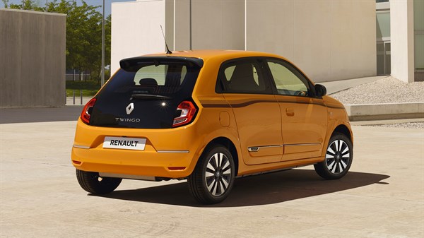 Renault Twingo, десна страна